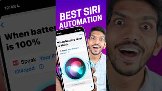 Add Charging Sound to iPhone Best Siri Automation to Speak for A Task 😱🔥 [upl. by Nura915]