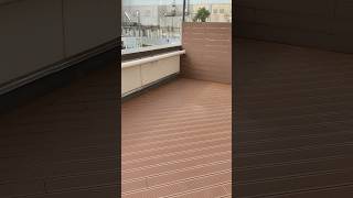 📞 060198304  terasă cu scânduri de decking din lemn plastifiat 🤩 [upl. by Omsoc]