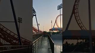 Roller coaster 🎢 shorts rollercoaster jeddah alshalal [upl. by Enneiviv]