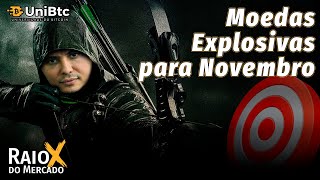 ALTCOINS  MOEDAS EXPLOSIVAS PARA O MÊS DE NOVEMBRO [upl. by Brie]