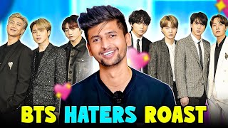 BTS HATERS ROAST AGAIN  RAJAT PAWAR [upl. by Ahsinyd]