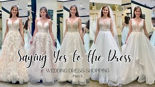 Wedding Dress Shopping Part 3  Saying YES to the Dress [upl. by Margreta54]