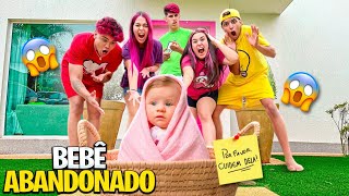 ACHAMOS UM BEBÊ NA MANSÃO DOS ROSA Adotamos [upl. by Mariejeanne897]