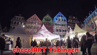 Chocolart Tübingen 2017  Internationales Schokoladenfestival [upl. by Orimisac]