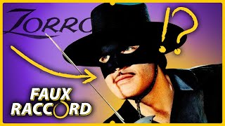 Les ERREURS dans les films ZORRO  Faux Raccord [upl. by Edmonds573]