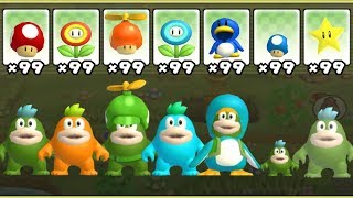 New Super Mario Bros Wii  All Spike PowerUps [upl. by Eniawed441]