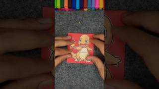 Charmander paper folding game 🐲🔥 puzzle game pokemon puzzlegame papergame charmander [upl. by Ahola]