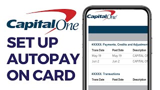 How To AutoPay Capital One Card On App 2024 Explained [upl. by Peih]