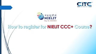 NIELIT CCC Plus Course  NIELIT CCC Certificate with CITC [upl. by Rexana649]