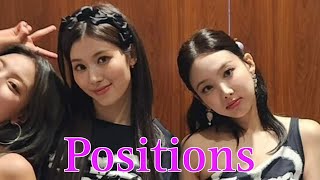 Sanayeon  Positions FMV [upl. by Lindsey]