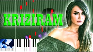 EMINA  KRIZIRAM 🎹 Piano Tutorial 🎹 Piano Cover 🎹 [upl. by Calore]