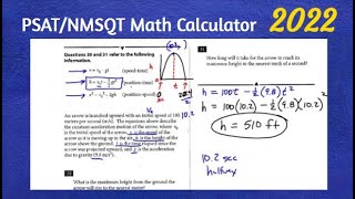 2023 PSATNMSQT Practice Test 1 Calculator Section [upl. by Kloster798]