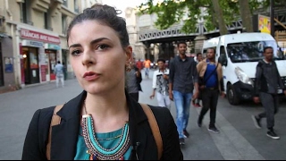 Pour cette jeune femme la ChapellePajol est très loin de la zone de nondroit [upl. by Bluh]