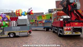 Transport compilatie Kermis Amsterdam Zuidoost 2023 [upl. by Dotti234]