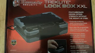 Hornady Treklite Lockbox XXL Walther P22 promotion through waltherarmscom 430 exp [upl. by Kreit]