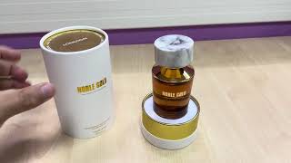 Unboxing Lonkoom Noble Gold Perfume [upl. by Divadnoj]