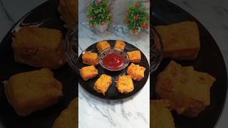 Trending recipe of bread pakoda bites shorts bread pakoda recipe CookingwithSR [upl. by Hayidan]