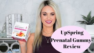 UpSpring Prenatal  Gummy Review [upl. by Ahto497]