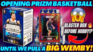 INSANE WEMBY PULL🤯 2023 PRIZM BASKETBALL BLASTER BOX REVIEW🏀 [upl. by Chaffin]