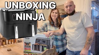 WE REPLACED OUR TOWER AIR FRYER WITH A NINJA  UNBOXING [upl. by Sibella511]