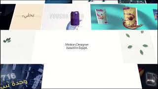 Yousra saleh motion graphics showreel [upl. by Hernandez]