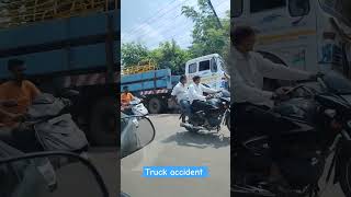 Truck Accident dangerousdriving accidental vlog dangerousdrive [upl. by Malek999]