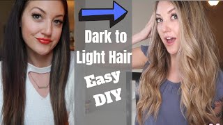 TONING your hair at home  STEP by STEP how to get rid of BRASSINESS in Highlights [upl. by Fife]