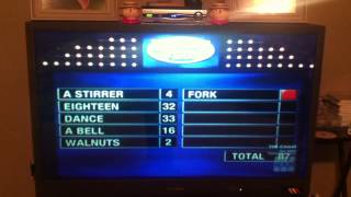 Family Feud Family gets exactly 200 point on fast money round [upl. by Llenreb]