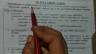 English Grammar Syllabification [upl. by Ripp3]