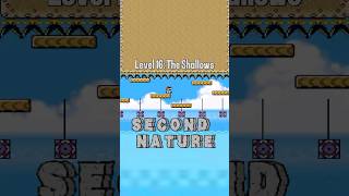 The Shallows  level 16 de SECOND NATURE smw kaizo mario supermarioworld [upl. by Loggins]