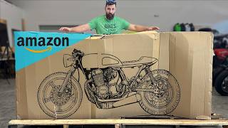 I Bought the CHEAPEST Cafe Racer Motorcycle on Amazon New [upl. by Yejus]