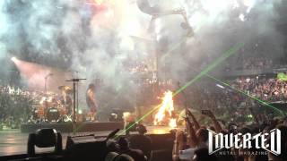 Metallica Stage Accident In Edmonton 2012 [upl. by Tlok]