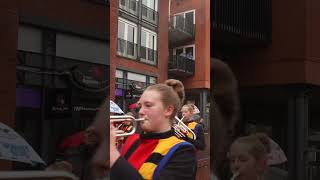 Jeugdkorps Crescendo intocht Sinterklaas Surhuisterveen 2024 ​⁠ [upl. by Tallie]