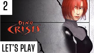 Lets Play  Dino Crisis  Part 2  Saved by Gale [upl. by Affay393]