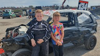 Warton Stock Car Club Stars amp Stripes Wipeout 25th June 2023 [upl. by Borras]