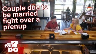 Bridetobe shocked by prenup request l WWYD [upl. by Derry]