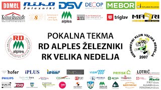 132 FINALA POKALA SLOVENIJE  MOŠKI 2425 RD ALPLES ŽELEZNIKI  RK VELIKA NEDELJA [upl. by Laurella]