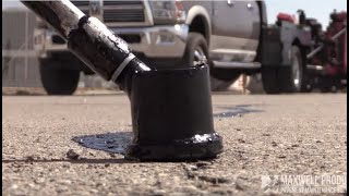 Hot Applied Asphalt Crack Repair [upl. by Ramad786]