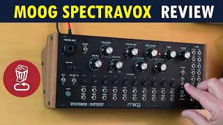 Moog Spectravox is in production  Review tutorial and 10 patch ideas [upl. by Nrubua]