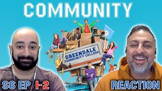 Community  S6 Ep 12  REACTION  First Time Watching [upl. by Aleac]