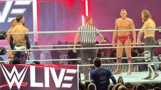 SAMI ZAYN vs GUNTHER vs GABLE vs FINN BALOR Full Fight Highlights WWE Live UK 🇬🇧Highlights [upl. by Lennaj]