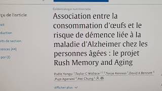 Œufs et glycine pour la santé long terme de ton cerveau [upl. by Polish]