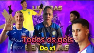 TODOS OS GOLS DOS 5 X1  Isaac Xavier x Juninho Manella  isaacxr10 VossoCanal [upl. by Nnahteb]