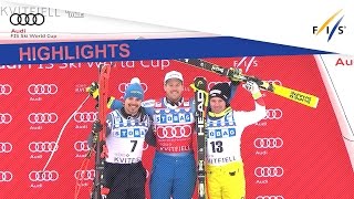 Highlights  Jansrud wins downhill in Kvitfjell to close in on title  FIS Alpine [upl. by Luthanen]