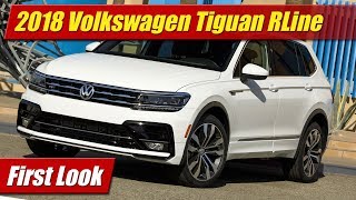 2018 Volkswagen Tiguan RLine FIrst Look [upl. by Mccready721]