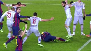 Barcelona  Atletico Madrid Highlights HD CdR 21012015 [upl. by Clorinde]