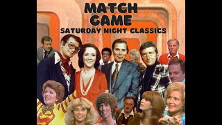 Match Game Saturday Night Classics  Episodes Featuring Roger Dobkowitz On Camera [upl. by Elene976]