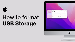 How to Format USB to FAT32 on Mac [upl. by Petrina492]