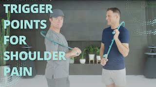 Relieve Shoulder Pain amp Soreness from Trigger Points amp Muscle Knots [upl. by Tnerual]