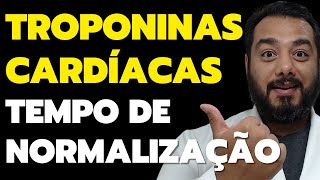 Troponinas cardíacas tempo de normalização após início do infarto do miocárdio  Dor torácica [upl. by Norrad]